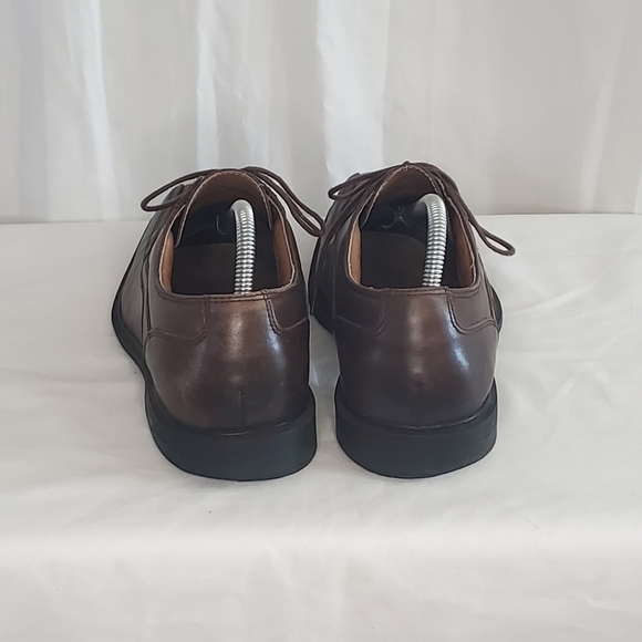 GH Bass Mens Gordon II Brown Lace Up Leather Oxford Dress Shoes Size 10 M - Picture 6 of 10